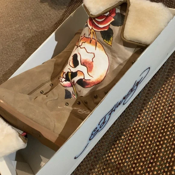 Ed hardy boots - Picture 4 of 4